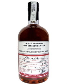 Strathisla 1997/2012 Chivas Brothers Cask Strength Edition 14 year old Single Highland Malt 50 cl 59,3%